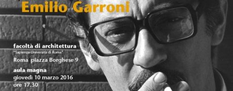 Ri-conoscere Emilio Garroni