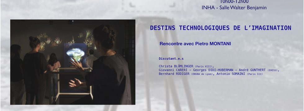 Rencontre avec Pietro Montani slide